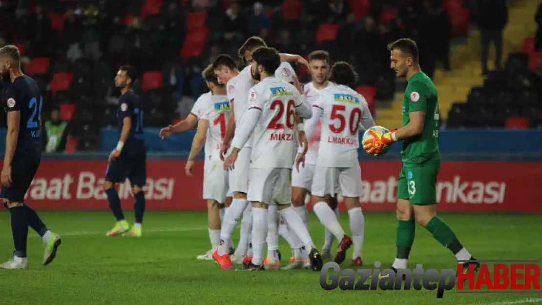 Ziraat Türkiye Kupası: Gaziantep FK: 2 - Belediye Kütahyaspor: 0