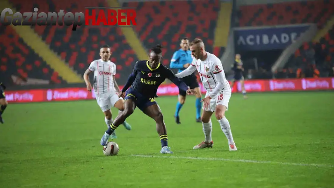 Ziraat Türkiye Kupası: Gaziantep FK: 0 - Fenerbahçe: 2 (Maç sonucu)