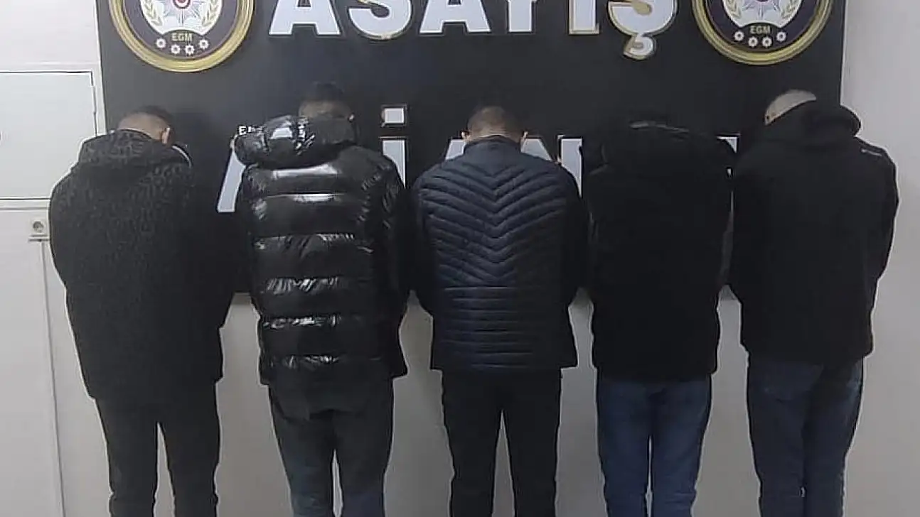 Gaziantep'te iki iş yerine silahla ateş edilmesine ilişkin 5 şüpheli yakalandı