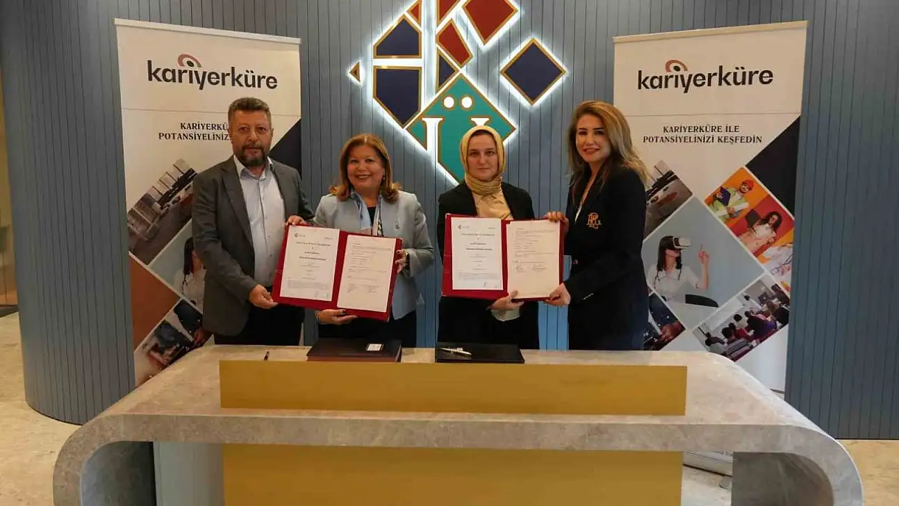 Hasan Kalyoncu Üniversitesi ile Kariyerküre Eğitim Arasında iş birliği protokolü imzalandı