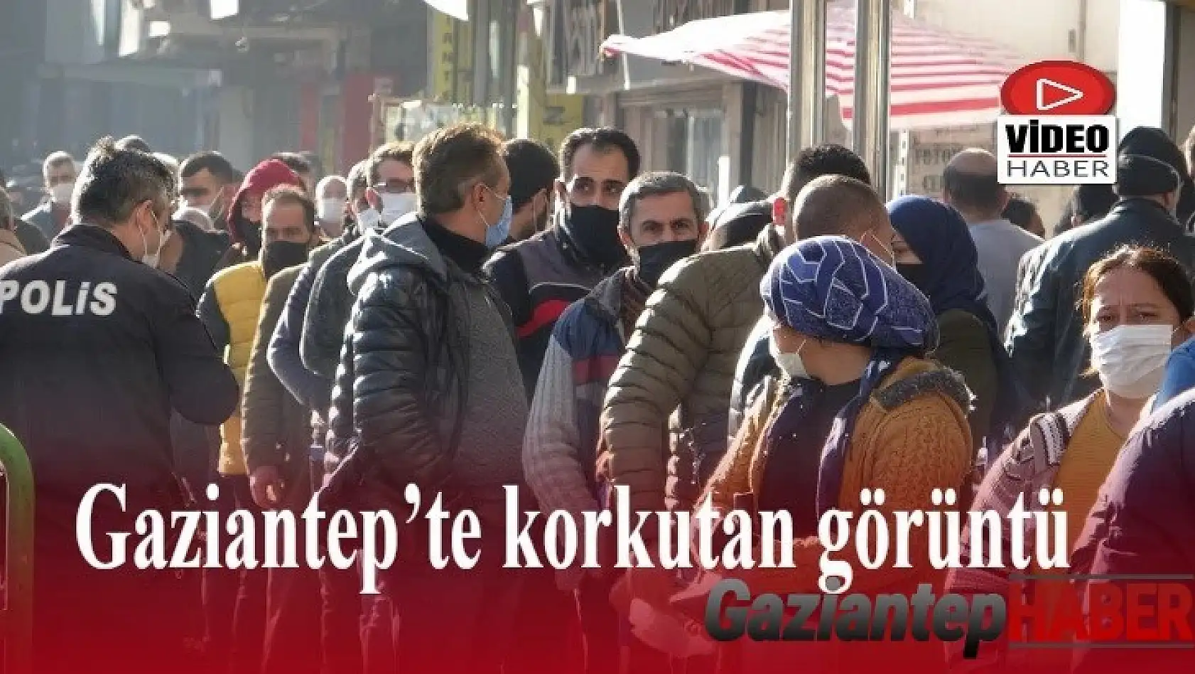 Gaziantep'te Korkutan Görüntü