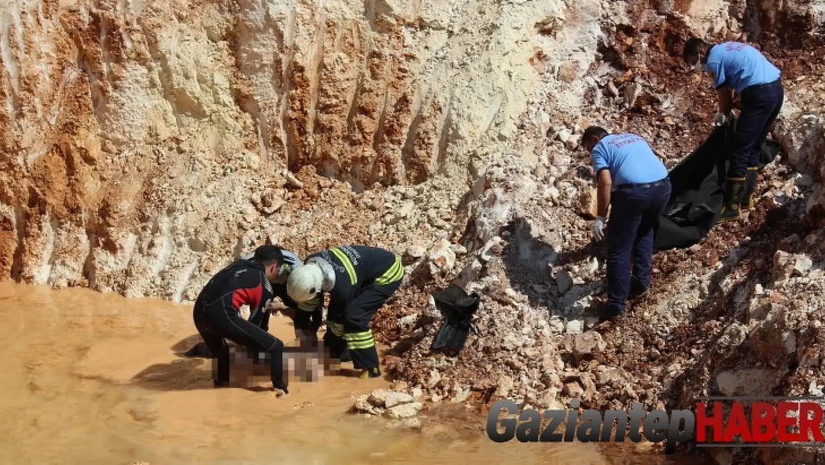 Gaziray inşaat alanında ceset bulundu