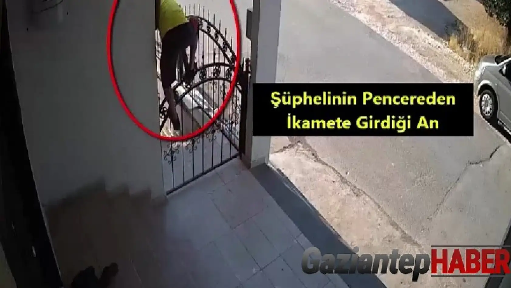 Önce kameralara sonra polise yakalandı