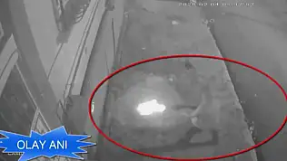 Garaja pompalı tüfekle ateş eden 2 şahıs tutuklandı: O anlar kamerada