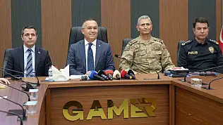 Gaziantep'te 626 terör operasyonu yapıldı, 662 kilo uyuşturucu ele geçirildi