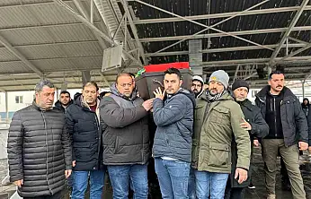 Almanya'da öldürülen tren görevlisi Serkan Çalar Gaziantep'te defnedildi
