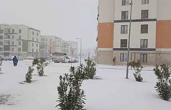 Araban Ovası'na kar yağışı çiftçilerin yüzlerini güldürdü