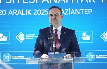 Bakan Kacır: 'Su kaynaklarımızın sanayimizde etkin ve verimli kullanımını destekleyecek adımları kararlılıkla hayata geçiriyoruz'