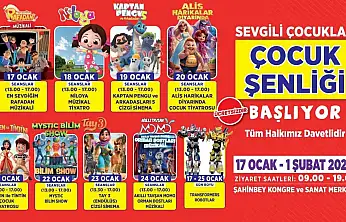 Başkan Tahmazoğlu'ndan çocuk şenliğine davet