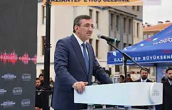 Cumhurbaşkanı Yardımcısı Yılmaz: 'Merkezi bütçeden deprem harcamalarına yaklaşık 90 milyar dolarlık kaynak ayırdık'