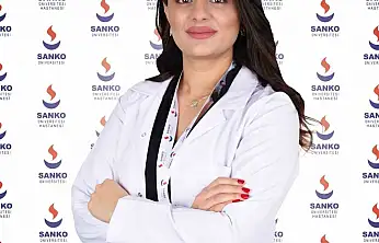 Diyetisyen Zelal Ürek, SANKO Üniversitesi Hastanesi'nde