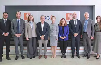EBRD heyeti, ING Türkiye Gaziantep Şubesi'ni ziyaret etti