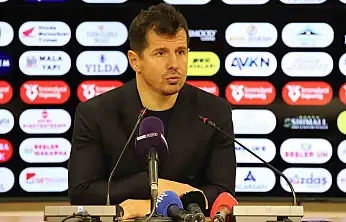 Emre Belözoğlu: 'Bugün oynadığımız futbola çok fazla söylenecek bir şey yok'