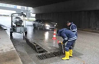Gaziantep Büyükşehir, beklenen yoğun yağışa karşı önlem aldı