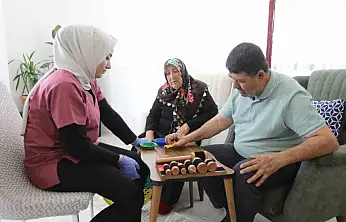 Gaziantep Büyükşehir'den evde fizik tedaviyle hayata dokunan hizmet