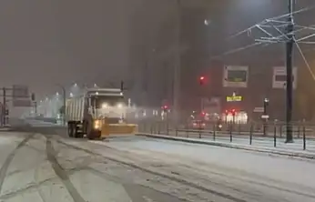 Gaziantep Büyükşehir, kar yağışına karşı tam kadro sahada