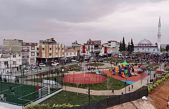Gaziantep Büyükşehir tarafından yapılan Mithat Paşa Parkı açıldı
