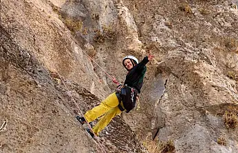 Gaziantep'in kanyonları adrenalin tutkunlarının adresi oldu