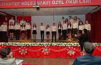 Gaziantep Kolej Vakfı Özel Okullarında Cumhuriyet Bayramı coşkusu