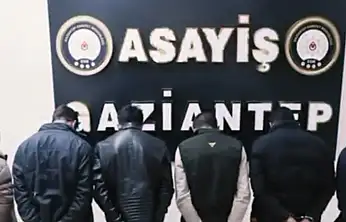 Gaziantep'te 'hırsızlık çetesi' çökertildi: 6 gözaltı