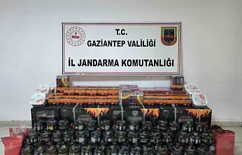 Gaziantep'te 1 milyonluk kaçak ürün ele geçirildi: 9 gözaltı