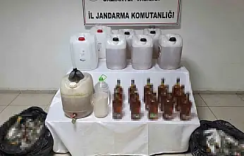 Gaziantep'te 135 litre sahte alkol ele geçirildi: 1 gözaltı