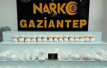 Gaziantep'te 2025'te 612 kilo uyuşturucu madde ele geçirildi