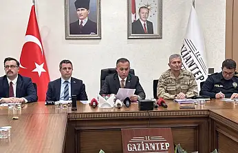 Gaziantep'te 2025 yılının 10 aylık asayiş bilançosu açıklandı