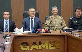 Gaziantep'te 626 terör operasyonu yapıldı, 662 kilo uyuşturucu ele geçirildi