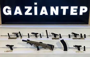 Gaziantep'te 7 adet kaçak silah ele geçirildi: 1 şahıs tutuklandı