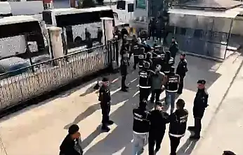 Gaziantep'te dev uyuşturucu operasyonu: 31 şüpheliden 16'sı tutuklandı, 13'ü adliyeye sevk edildi