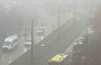 Gaziantep'te etkili olan sis görüş mesafesini düşürdü