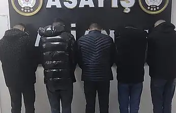 Gaziantep'te iki iş yerine silahla ateş edilmesine ilişkin 5 şüpheli yakalandı