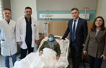 Gaziantep'te kadın hasta, kadavradan yapılan böbrek nakli ile sağlığına kavuştu