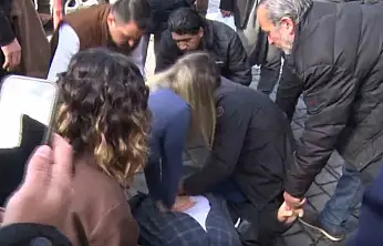 Gaziantep'te kalbi duran yaşlı adama yoldan geçen vatandaşlar kalp masajı yaptı