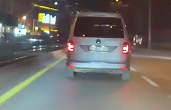 Gaziantep'te trafikte tehlike saçan ve kaza yapmaktan kıl payı kurtulan sürücüye ceza