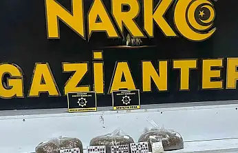 Gaziantep'te uyuşturucu operasyonu: 3 gözaltı