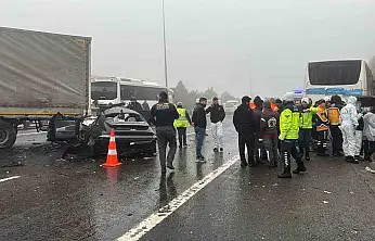 Gaziantep'te zincirleme kaza: 2 ölü, 10 yaralı