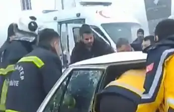 Gaziantep'te zincirleme trafik kazası: 1 ölü, 6 yaralı