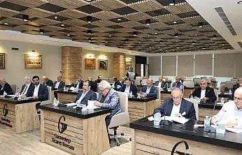 GTB Ekim Ayı olağan Meclis Toplantısı gerçekleştirildi