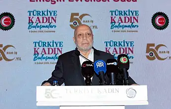 HAK-İŞ Konfederasyonu Genel Başkanı Arslan: 'Asgari ücret yüzde 27 oranında artırıldı, yüzde 5'ini biz ocak ayında geri verdik'