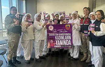 Jandarma ekipleri 2025 yılında KADES uygulamasını tanıttı