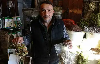 Karlı havalarda şifa arayanlar aktarlarda yoğunluk oluşturdu