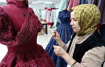 Kiraladığı gelinlik hayatını değiştirdi