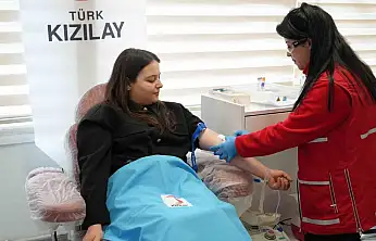 Kızılay'a 3 milyonuncu kan bağışı Gaziantep'ten