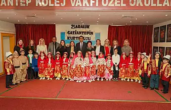 Minik GKV'lilerden '25 Aralık Gaziantep'in Kurtuluşu' töreni