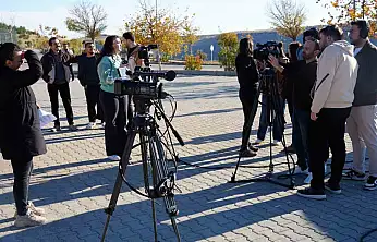 Mobil Basın Evi Gaziantep'te öğrencilerle buluştu
