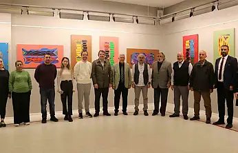 Ressam Mehmet Ali Doğan Sanko Sanat Galerisi'nde sergi açtı