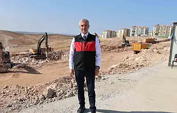 Şahinbey Belediyesi'nin 10 bin sosyal konut projesinde ilk etabı hızla yükseliyor