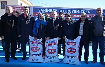 Şahinbey Belediyesinden hayvan yetiştiricilerine 7 bin ton yem desteği